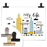 Poster - City Life 