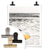 Poster - Das gelbe Surfbrett 