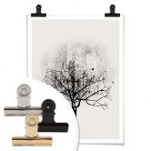 Poster Kubistika - Tree Study 04 