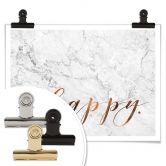 Poster Kupferoptik - Happy 