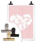 Poster Loske - Cat Heart 