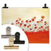 Poster Melz - Fröhliche Blumen 