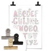 Poster Kvilis - Alphabet 