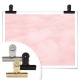 Poster Wolken wie Zuckerwatte 