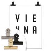 Poster – Typografie Vienna 