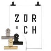 Poster - Typographie Zürich 