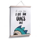 Poster I let the dogs out 