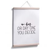 Poster - One day or day one 