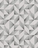 Vliestapete Grafisch Modern in Greige  