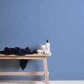 Architects Paper Vliestapete Floral Impression Unitapete einfarbig blau 