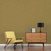 Architects Paper Vliestapete Floral Impression Unitapete einfarbig gelb, braun 