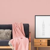 Architects Paper Vliestapete Floral Impression Unitapete einfarbig rosa 
