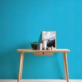 Architects Paper Vliestapete Floral Impression Unitapete einfarbig blau 
