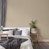 A.S. Creation non-woven tapet i beige og bronze ensfarvet tapet 