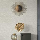 Architects Paper Papier Peint Design Absolutely Chic Floral Creme Or Gris  