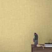 Strukturtapete Textil-Optik Lindgrün - Dezente Vliestapete modern 