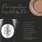 Premium muurverf bruin - PURO c7018 rustgevend bruin 