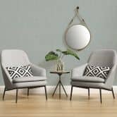 Papier peint monochrome menthe unie - papier peint intissé moderne pour le salon 