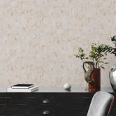 Strukturtapete Metallic-Effekt Beige Grau Gold - moderne Vliestapete 