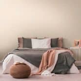 Moderne Strukturtapete Beige - Vliestapete für Wohnzimmer 