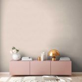 Unitapete mit Strukturmuster Beige Grau - Tapete mit Gewebe-Optik  
