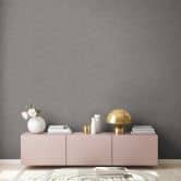 A.S. Création History of Art Papier peint uni Gris 