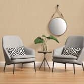 A.S. Création Unitapete #Hygge Vliestapete einfarbig beigegelb 