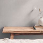 Unitapete mit Leinen-Optik Grau Beige – Einfarbige Vliestapete strukturiert 