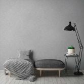 Livingwalls Vliestapete Industrial Unitapete einfarbig grau 