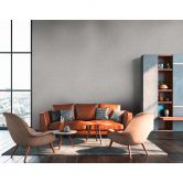 Livingwalls Vliestapete Metropolitan Stories Unitapete einfarbig Antonio Barcelona grau 