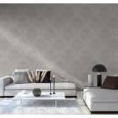 Livingwalls Vliestapete Metropolitan Stories Barocktapete Alena St. Petersburg beige, grau 