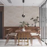 Livingwalls abstrakte Tapete My Home My Spa Vliestapete Feminine Powdery Home creme, pastelviolett 