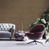 Livingwalls Ethnotapete My Home My Spa Vliestapete Study Libary Home braun, gold 