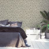 A.S. Création New Life Papier peint floral , Beige, Gris  