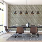 3D-Tapete Betonoptik Grau - Vliestapete mit geometrischem Muster - Industrial Look 