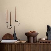 Livingwalls Vliestapete Paradise Garden Unitapete einfarbig beige 