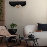 Abstrakte Mustertapete in Creme Beige – Moderne Vliestapete mit Linienstruktur 