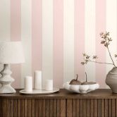 A.S. Création Vliestapete Trendwall 2 Streifentapete gestreift rosa, weiß 