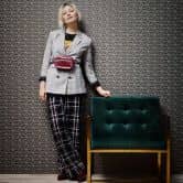 Livingwalls Vliestapete Metropolitan Stories Lizzy London 3D Tapete geometrische Tapete braun, metallic 