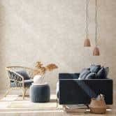 Livingwalls Papier peint intissé New Walls Cosy & Relax floral gris, beige, crème 