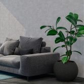 Livingwalls Papier peint intissé New Walls Loft Living effet béton gris  