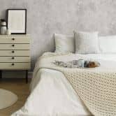 Livingwalls Papier peint intissé New Walls Urban Grace Vintage uni métallique, gris 