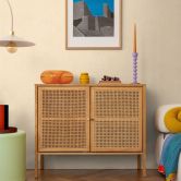 COSMOPOLITAN Tapete Sandbeige mit Struktur - warme Vliestapete Wohnzimmer 