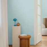COSMOPOLITAN plain wallpaper light blue ice blue - modern non-woven wallpaper living room kitchen 