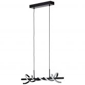 Pendelleuchte Alexander, schwarz, 150 x 75,5 cm, Pendellampe 