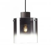 Pendelleuchte Benett, braun, 120 x 20 cm, Glas Pendelleuchte 