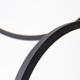Pendelleuchte Elea, schwarz, 150 x 44,9 cm, Metall Lampe 