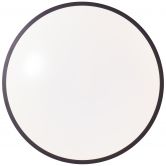 LED-Deckenleuchte Iva, schwarz, ⌀ 49 cm, Deckenlampe mit LED 