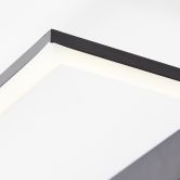 Deckenleuchte Layla, braun, 4,6 x 40 cm, Holz Lampe 