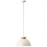 Pendelleuchte Lorena, beige, 174,5 x 35 cm, Holz Pilz 